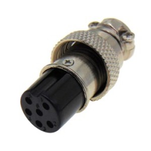 TPEL Connector Μικροφώνου GX16-6P Θηλυκό LZ309 (CN033) WAN-OWI Βύσματα Onetrade